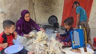 The Atabak family prepares to renovate the kitchen: preparing the materials