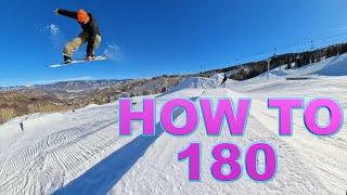 Master SNOWBOARD NOLLIE 180s FAST!