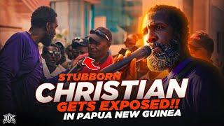 Bishop Nathanyel | Stubborn Christian gets EXPOSED In Papua New Guinea!!