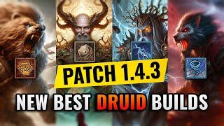 Updated DRUID TIER LIST - Best Builds for Mid Season Patch Season 4 Diablo 4