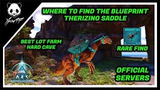 Where To Get The THERIZINO SADDLE Blueprint In The Island | ARK: Survival Ascendent