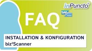 Installation & Konfiguration des biz²Scanners von inPuncto