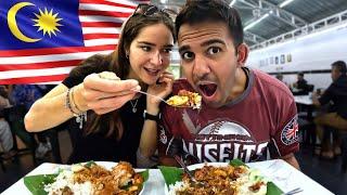 Foreigners try NASI LEMAK for the FIRST TIME in Kuala Lumpur Malaysia 