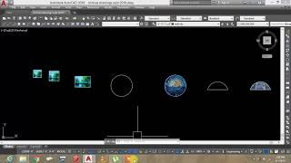 How to attach an image in different shapes and sizes in AutoCAD