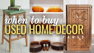 THE 5 BEST THRIFTED HOME DECOR Items YOU NEED | Part 3