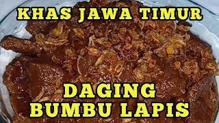 DAGING MASAK BUMBU LAPIS, SEMUR ALA JAWA TIMUR