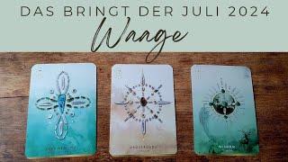 Waage  Juli 2024  Eine weise Entscheidung bringt tiefe Heilung | Tarot & Orakel Reading