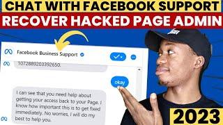 How To Recover Hacked Facebook Page Admin Access Instantly 2024 | Full Recovery Tutorial