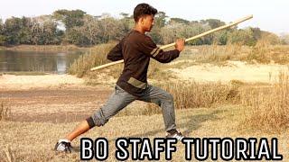 Bo staff spin | bo staff tutorial in hindi | flf martialarts academy | stick upper attack |