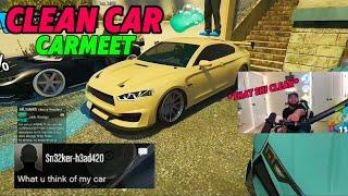 CLEAN Cars ONLY CarMeet On Gta 5 ONLINE..!!