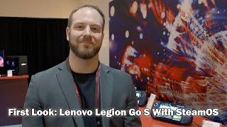 Hands-On With The Lenovo Legion Go S Gaming Handheld At CES 2025