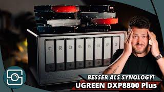 Kann SYNOLOGY bald einpacken? UGREEN DXP8800 Plus 8-Bay NAS Review