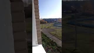 Вид кварталов Г и Д со школы №2 утром в Барабинске