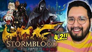 FFXIV Stormblood 4.2 & Omega Raids!! FIRST TIME!