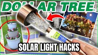 20 *UNBELIEVABLE* Dollar Tree Solar Light Hacks (DIYS THAT DON’T LOOK CHEAP)