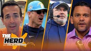 Chargers expectations under Jim Harbaugh, Are the Cowboys set up for success? | NFL | THE HERD