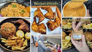 Nando's Peri Peri Chicken with Peri Peri SauceAj ka Cafe jaisa lunch aur Husband k reviews