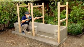 My wife harvests fresh fish veggies at home with DIY aquaponics