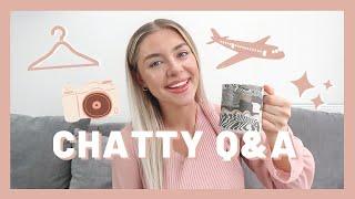 CHATTY Q&A | CAREER GOALS, FAVOURITE FASHION TRENDS & TRAVEL PLANS