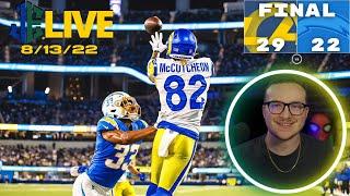 Lance McCutcheon/Bryce Perkins led-Rams beat Chargers 29-22 | JE LIVE