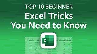 Top 10 Beginner Excel Tricks You Need to Know