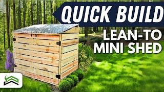 How To Build A Mini Shed | Including Build Plans!