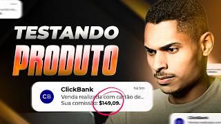 TESTANDO na PRÁTICA PRODUTO da CLICKBANK no GOOGLE ADS como AFILIADO