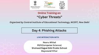Day 4:  Phishing Attacks | Online Training on "Cyber Threats"