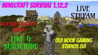 MINECRAFT SURVIVAL 1.12.2 WORLDEDIT+  Mod - with Oldnoob Gaming Studios 88