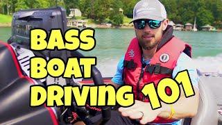 BASS BOAT DRIVING 101