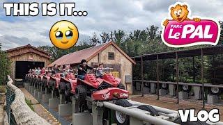 This is it… Our FINAL Theme Park in Europe! Le Pal - Dompierre Sur Besbre, France | VLOG [9/7/24]