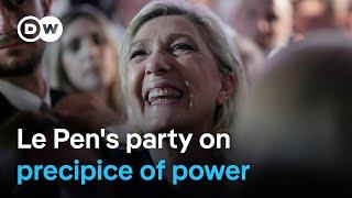 How France's centrist and left parties try to block the far-right from winning | DW News