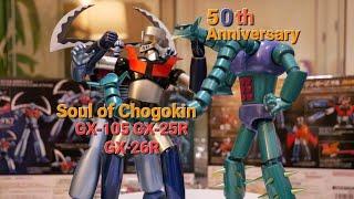 Soul of Chogokin 50th Anniversary Mazinger Z, K7 and M2 REVIEW 4K