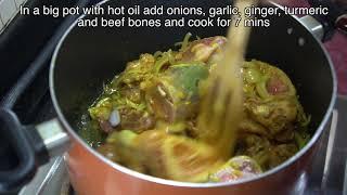 ⏰ Ethiopian Beef Stew - Beef Bone Stew - Ethiopian Recipes - Kikel - Kikil - Ethiopian Beefe