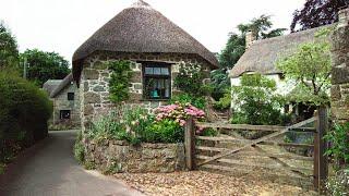 Lustleigh Village Walk, English Countryside 4K