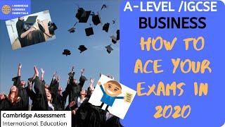 Cambridge Business Essentials A-level and IGCSE Explained