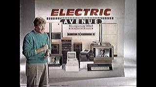 1989 Montgomery Ward computers Electric Avenue TV ad