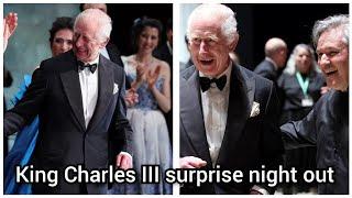 King Charles attended a special performance during surprise engagement at Royal Opera House