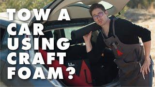 I Towed a Truck Using Craft Foam!!!  | What The Foam by Cosplay Apprentice