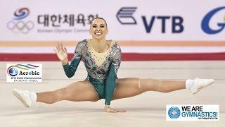 CONSTANTIN Oana Corina (ROU) - 2016 Aerobic Worlds, Incheon (KOR) - Qualifications Individual Women