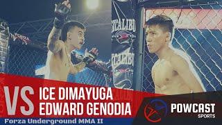Forza MMA: Ice Dimayuga vs Edward Genodia, Quick Knockout!