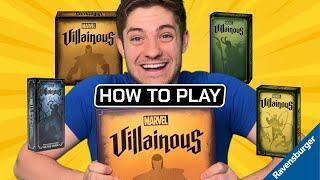 How To Play - Marvel Villainous