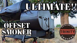 The Ultimate Hybrid Offset Smoker! | Trinity Smokers