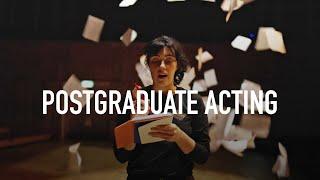 Postgraduate Acting at BCU