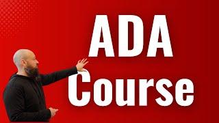 ADA Compliance Course: Practical Training for Preventing Website Accessibility Lawsuits