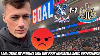 Crystal Palace 1–1 Newcastle away day vlog - WE HAVE BEEN HUMILIATED AT SELHURST PARK AGAIN !!!!