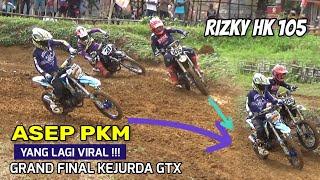 ▶️ DUEL Seru Rizky HK  Asep PKM Lagi Rame‼️ Grand Final Kejurda Grasstrack MD Ciparay Pangandaran