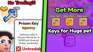 I Found Best Methods to Get More Prison Keys in Pet Sim 99