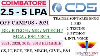 Capdigisoft Off Campus 2021 | Any Graduate | Trainee Software - PHP, TESTING, PYTHON | 2.5 - 5 LPA