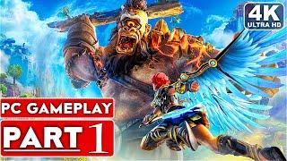 IMMORTALS FENYX RISING Gameplay Walkthrough Part 1 [4K 60FPS PC] - No Commentary